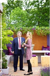 Leonie with the Minister James O’Reilly at Bloom.