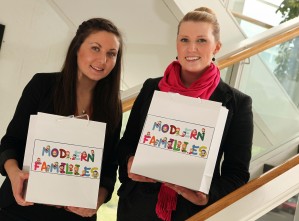 Grace Hughes and Katie Young, students from the Early Childhood Care and Education programme who produced an Educational video on same-sex families as their research project.